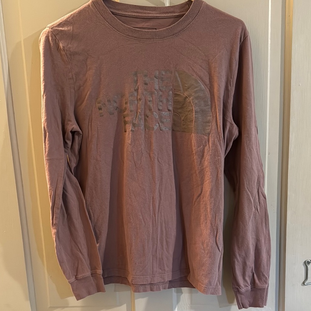 The North Face Dusty Rose Long Sleeve Tee